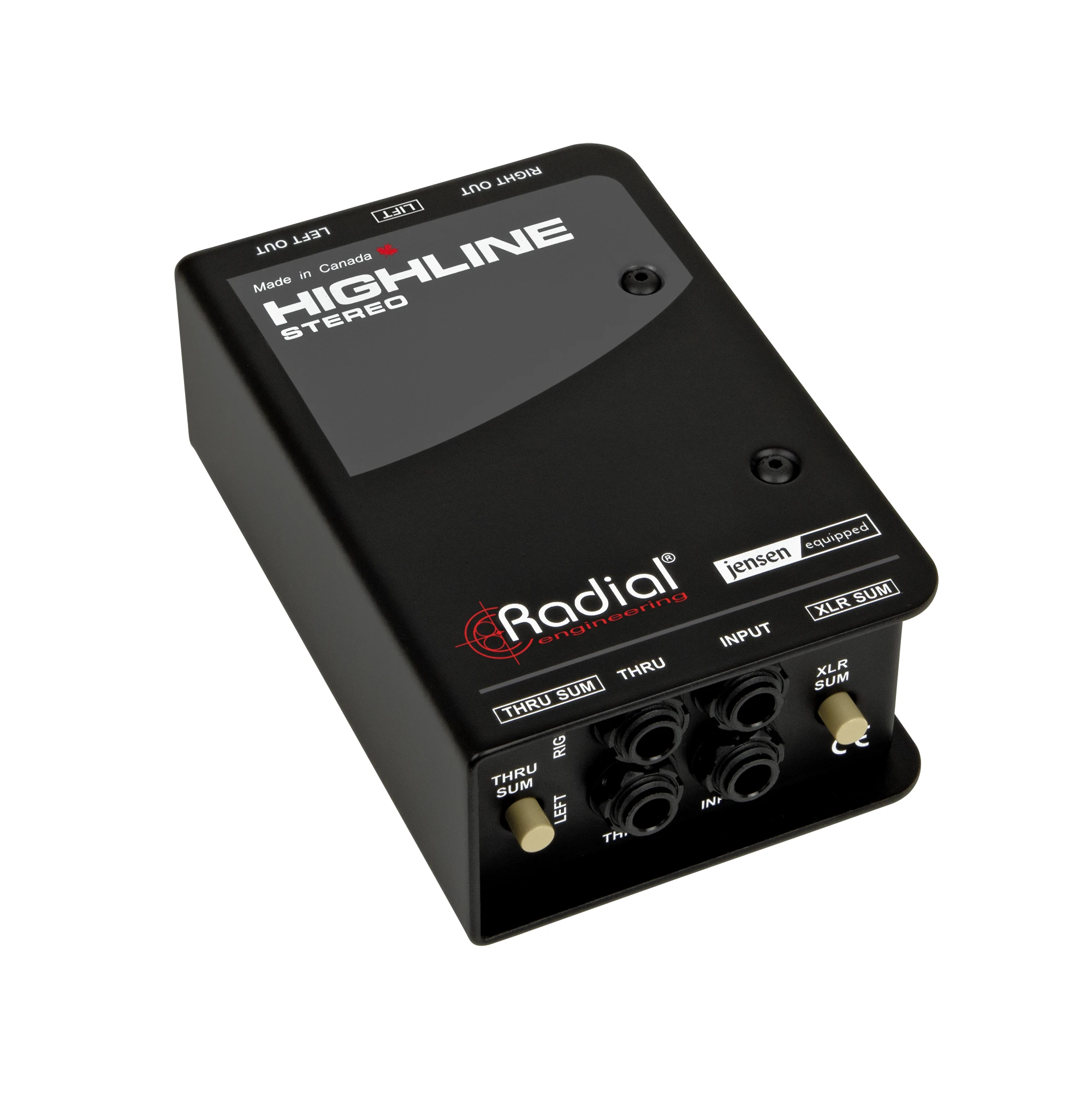 Radial Highline Stereo Line Isolator Passiv